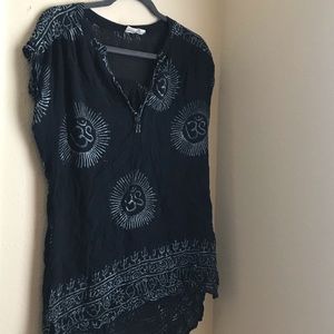 Eastern/Boho Patterned Blouse